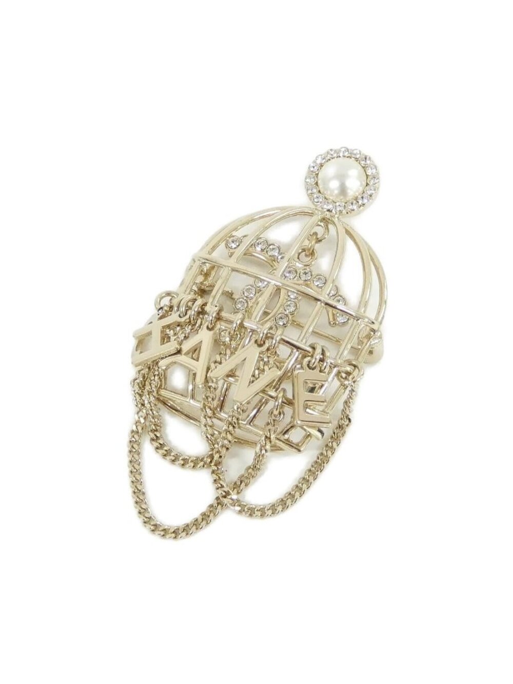 Chanel Brooch Gold